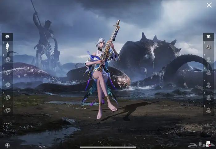 حساب ببجي فخم مع اسم ثنائي 8X - مسيوم ب1500ريال 11