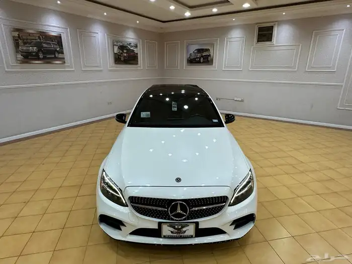 مرسيدس C300 لون لؤلؤي 11