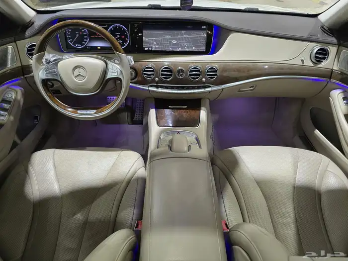 مرسيدس S400 موديل 2014 بحالة ممتازة 9