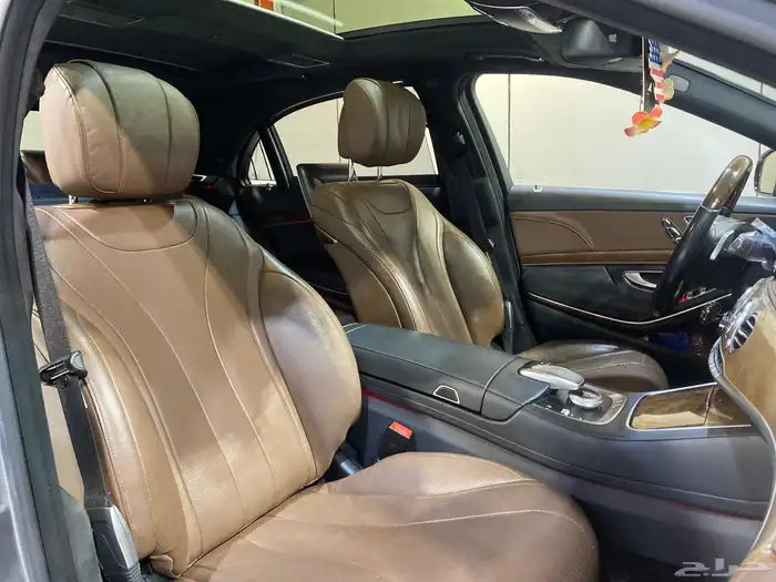 مرسيدس S400 2015 بحالة نظيفة 14