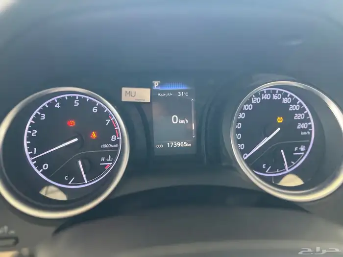 تويوتا كامري 2019   GLE سعودي ماشي 173 الف 13