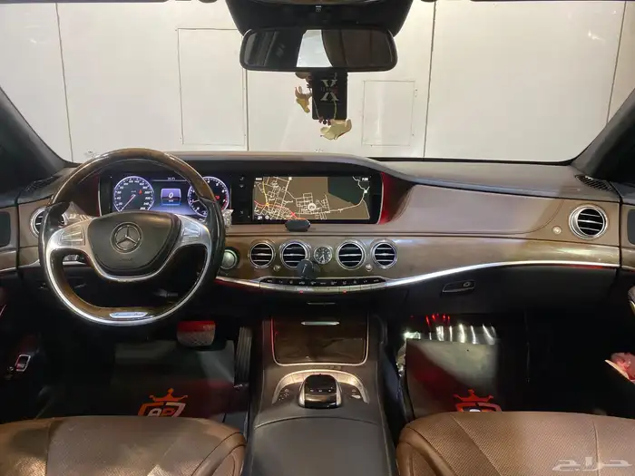 مرسيدس S400 2015 بحالة نظيفة 8