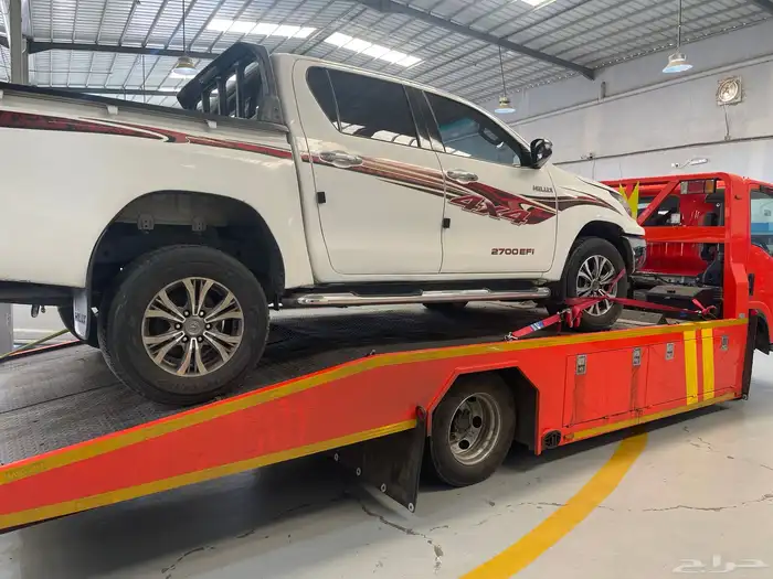 سطحه خميس مشيط لنقل جميع انواع السيارات والدراجات 1