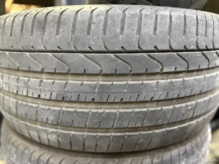 295 40 21 كفرات بريلي نضيفة جدا  ت23 5
