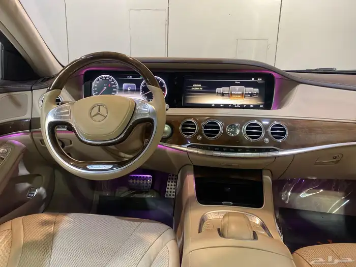 مرسيدس S400 2014 بحالة نظيفة جدا 8