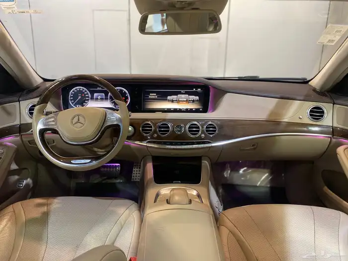 مرسيدس S400 2014 بحالة نظيفة جدا 7