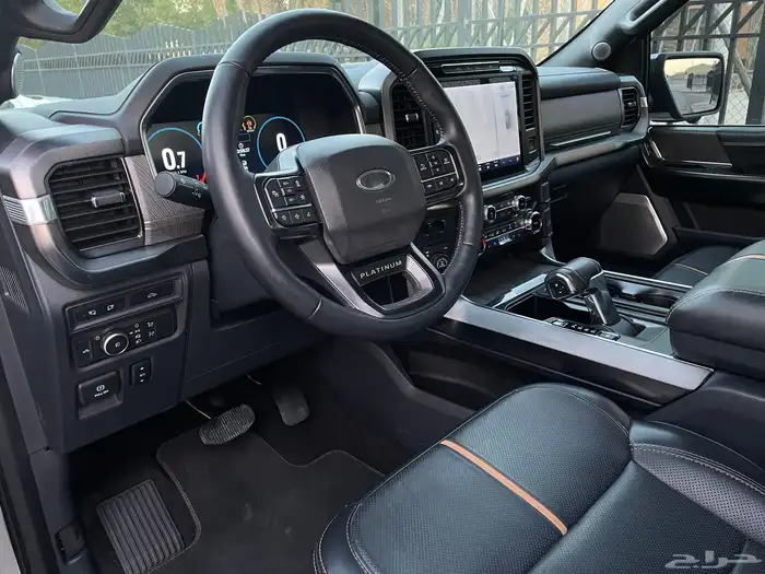 فورد F150 2022 بلاتينيوم فل كامل نظيف جدا بحال الوكاله 13