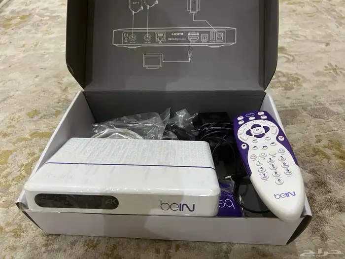 جهاز رسيفر bein جديد مع ريموته 0