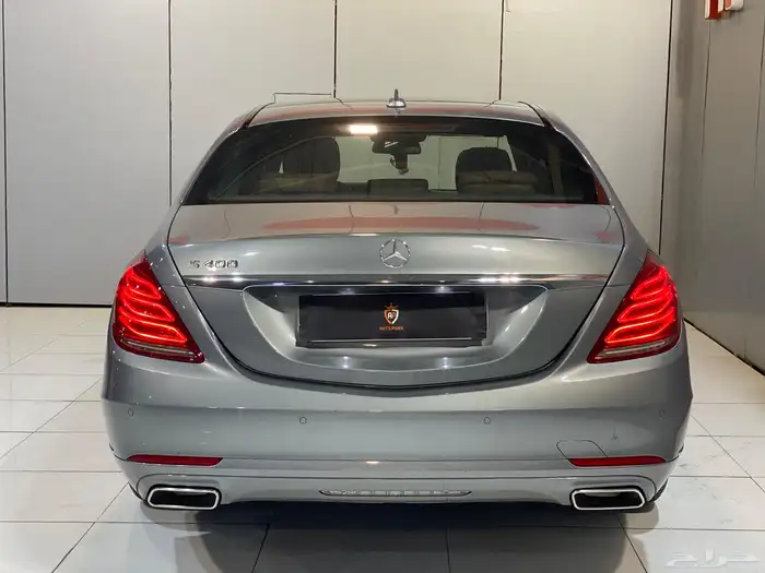 مرسيدس S400 2015 بحالة نظيفة 5