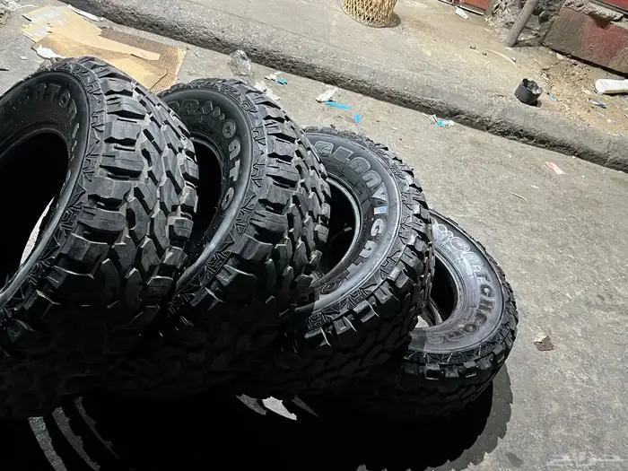 كفرات حجري كامل مقاس 265 75 16 23