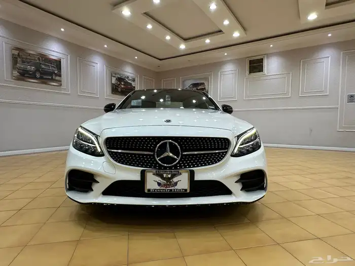 مرسيدس C300 لون لؤلؤي 6