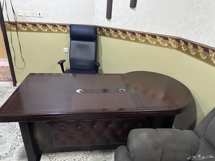 مكتب خشب و كرسي مكتب 3