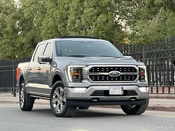 فورد F150 2022 بلاتينيوم فل كامل نظيف جدا بحال الوكاله 25