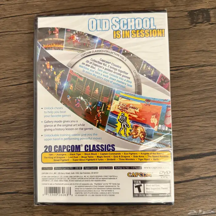 كابكوم كلاسيك بلايستيشن 2 - Capcom classics vol 2 PS2 1
