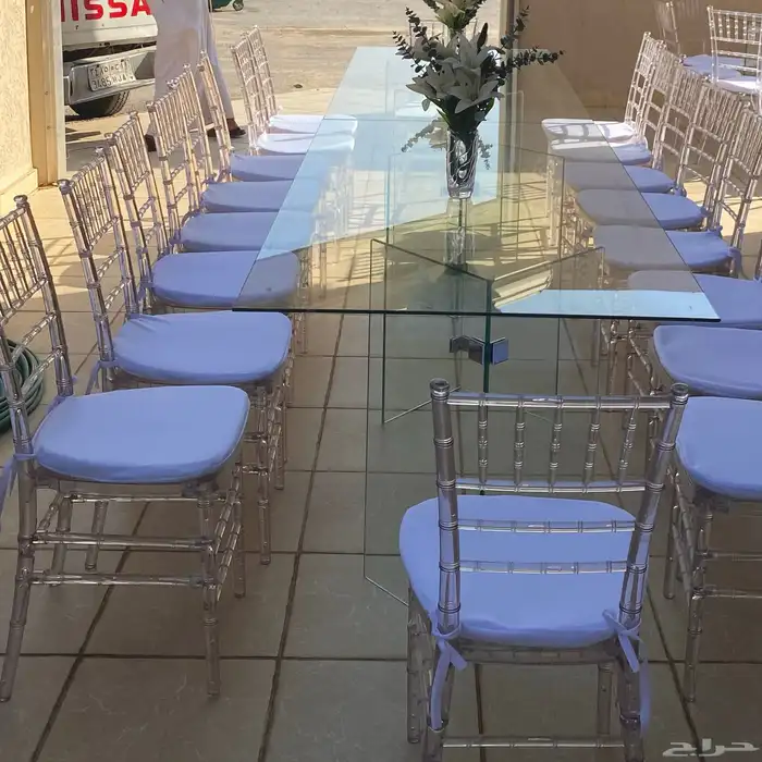 تجهيز حفلات مناسبات خلفيات تخرج طاولات طعام طاولات 0