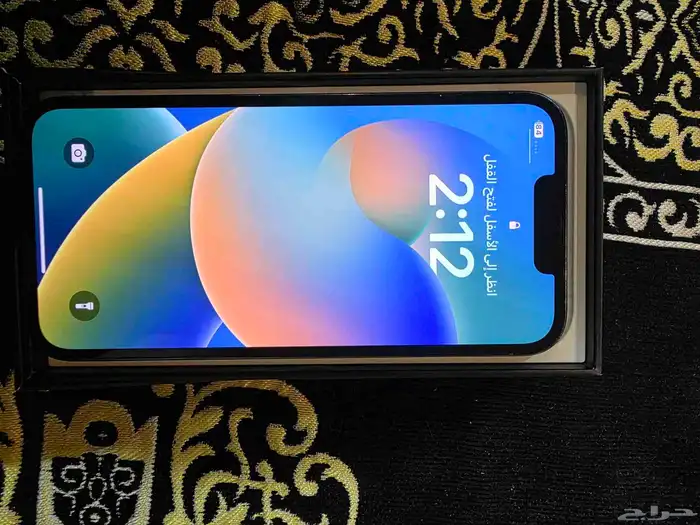 ايفون 13 برو نظيف ما فك بطاريه 75 مساحه 256 2