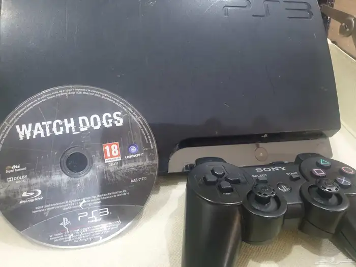 جهاز سوني 3للبيع 100ريال مع يد وشريط WATGH DOGS 0