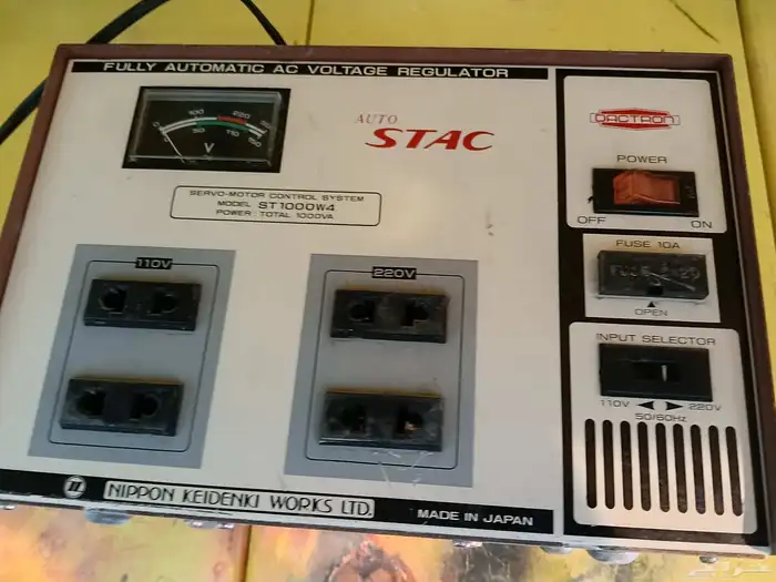 استبليزر لأجهزة الكهربائيه 110 و220 ..1000v استعمال نظيف 0