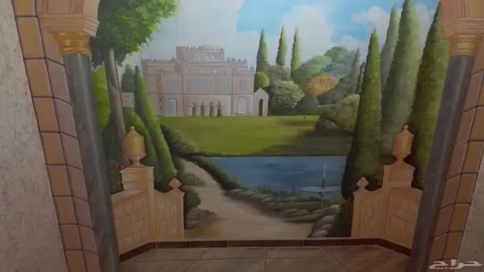 فنان محترف للرسم الجداري خبره 25عام 5