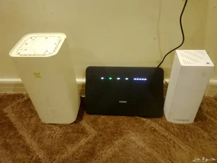 راوتر هواوي مع مقوي تدعم جميع الشبكات 3