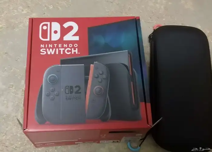 نينتندو سويتش 2 مع حقيبة وشاشة حماية 1