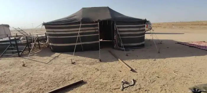 بيت شعر 5في7 مع جملون مستخدم 4 بيبان 8