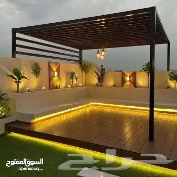 تيل طبيعي شلالات نوافير مظلات 8