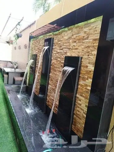 تيل طبيعي شلالات نوافير مظلات 15