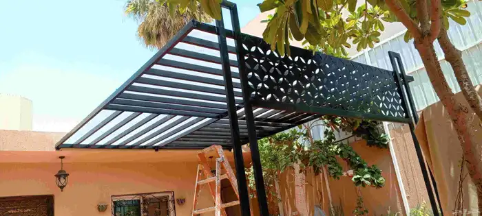 مظلات وسواتر وبرجولات هناجر وغرف سندوتش بنل 3