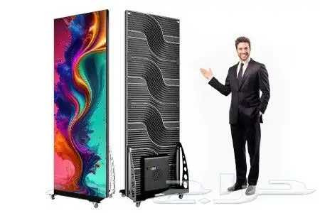 شاشات اعلانية طولية مقاسات مختلفة ضمان سنتين 5