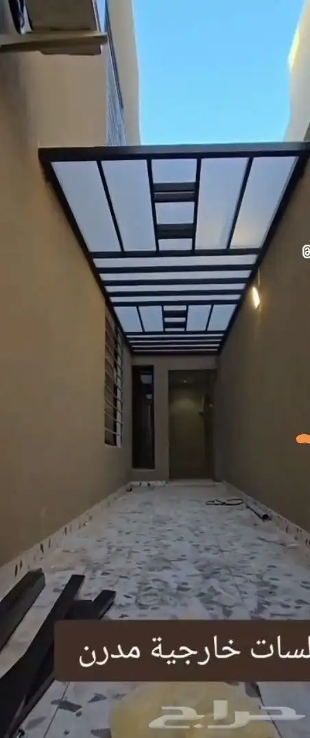 حداد ومظلات وسواتر برجولات ابواب حديد مستودعات سندويش بنل 6