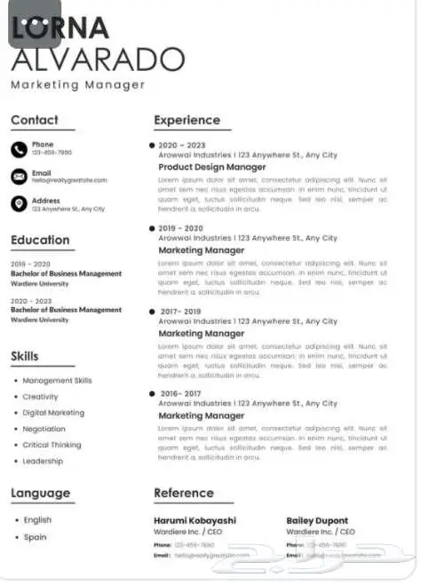 سيرة الذاتيه سيفي CV عرض خاص محدوده لمدة 24 ساعه 3