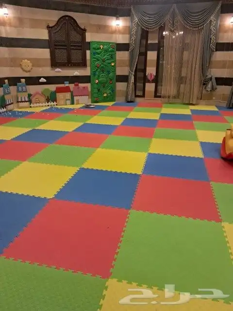 ارضيات ربر مطاطية أو اسفنجية صحن دوار كرسي هزاز 10