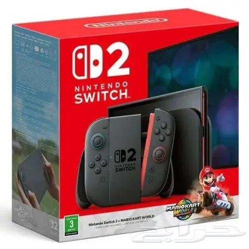 ننتندو سويتش 2 - Nintendo Switch 2 مع إكسسوارات 0