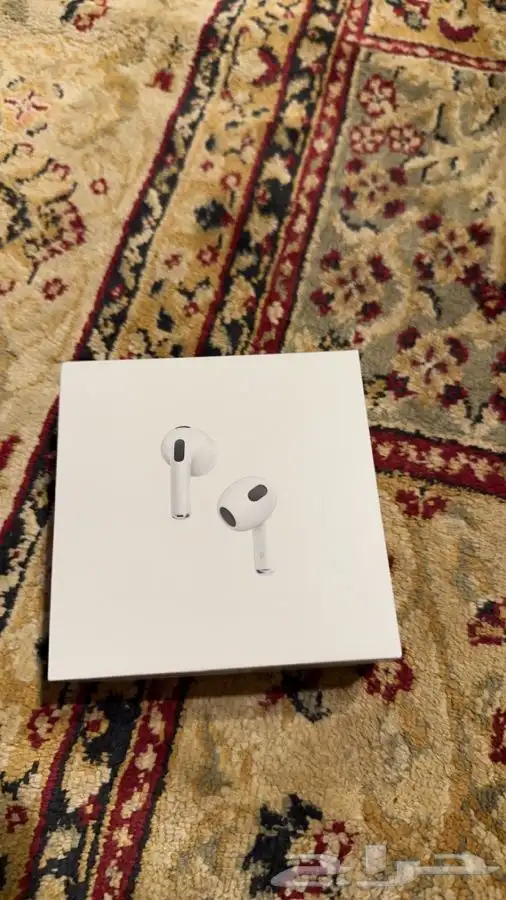 سماعة اير بودز 3 ابل اصلي وليست تقليد 0