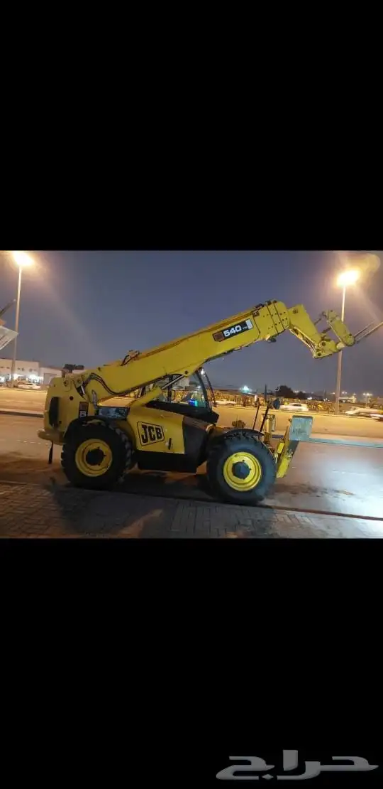 للإيجار رافعات شوكيه وسيزار لفت وجي سي بي 0