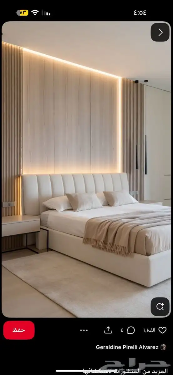 ديكور خلفيات سرير 4