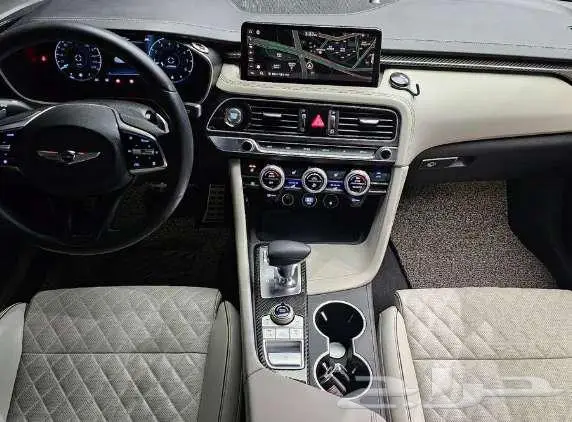 جينسس G70 موديل 2021 الميموني للاستيراد بكوريا 9