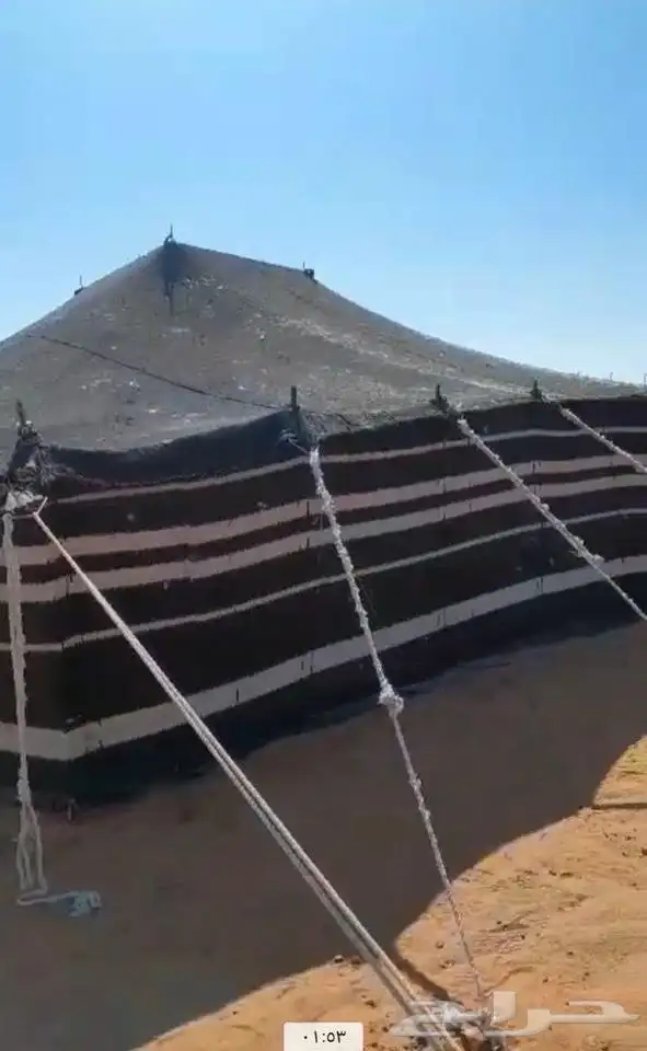 بيت شعر أعمده مربعه الماني 2