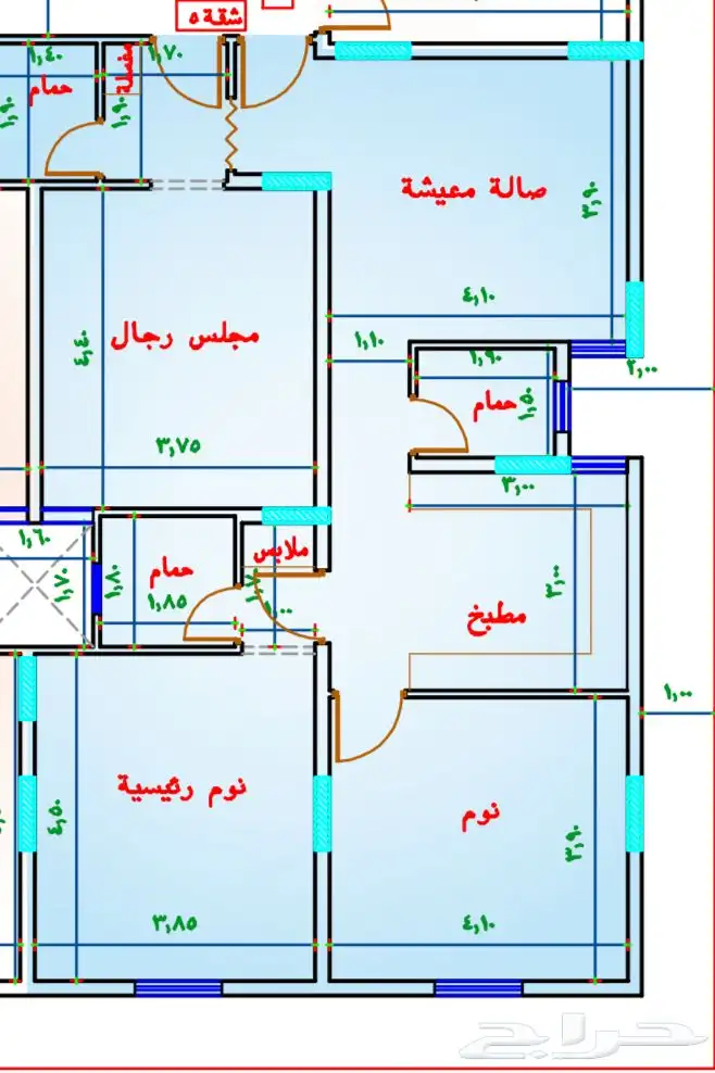 شقة تمليك للبيع كدي الهجرة خلف وطني قريب لكدي و الحرم 4