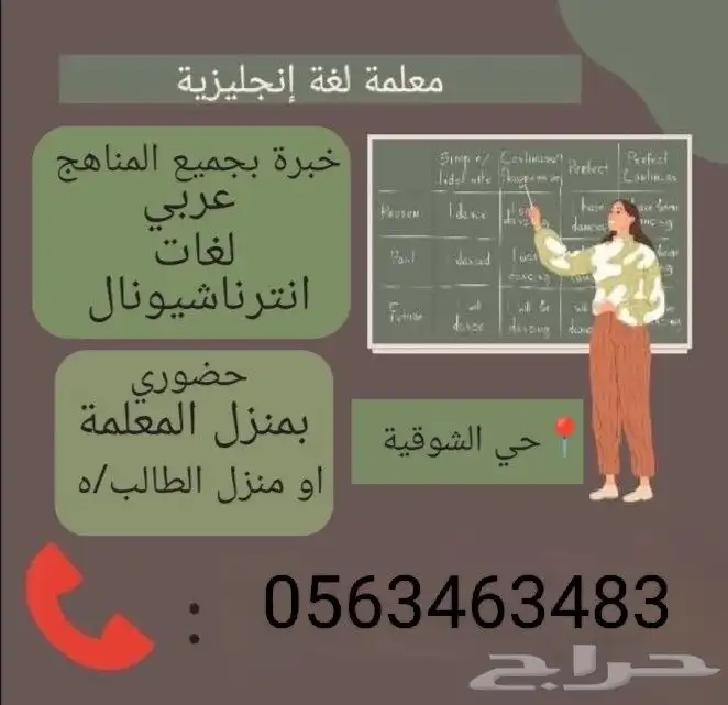 دروس خصوصيه بمكه حضوري 0