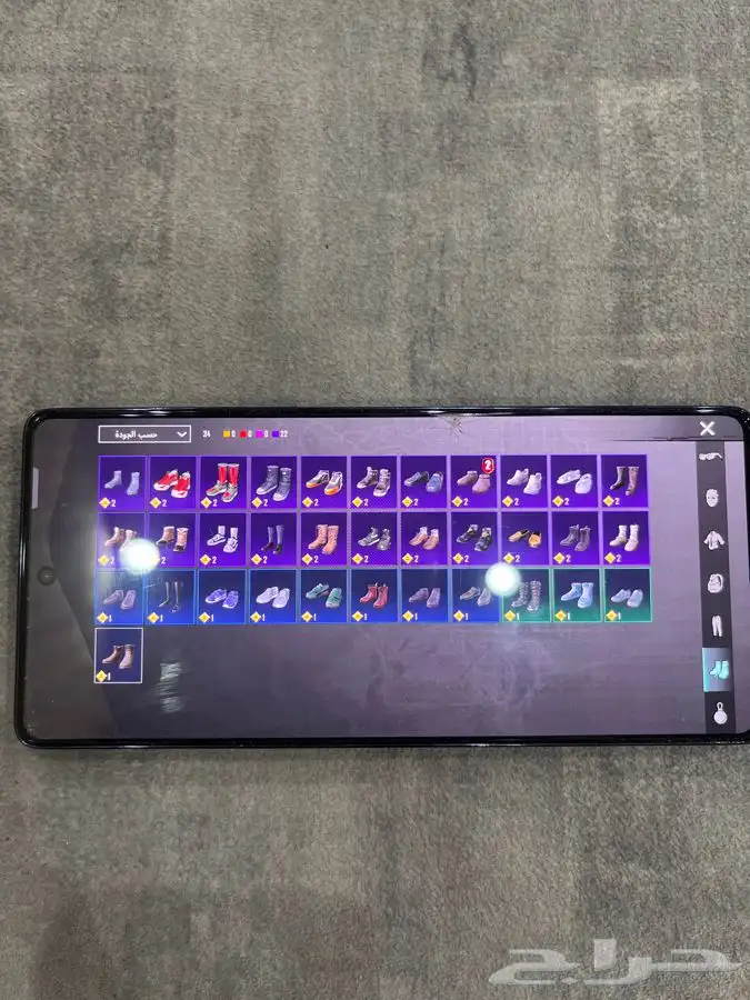 حساب ببجي وجوال 120 فريم 25