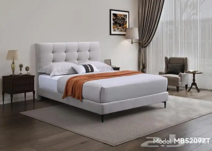 سرير أنيق بتصميم عصري وجودة عالية  خامات ممتازة ومتانة قوية. 9