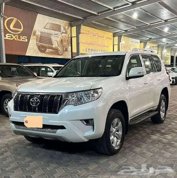 تويوتا برادو TXL 2021 سعودي 4 سلنر بنزين ممشي 83 الف 0
