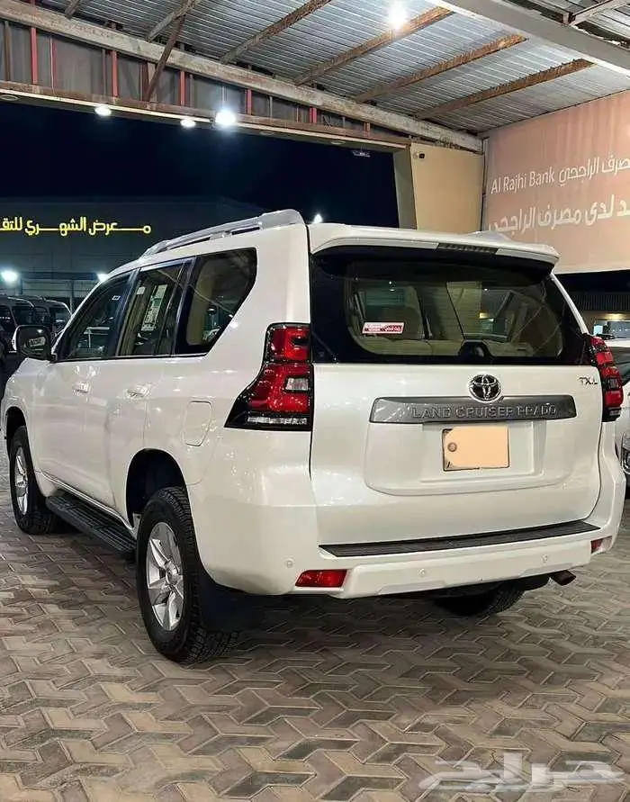 تويوتا برادو TXL 2021 سعودي 4 سلنر بنزين ممشي 83 الف 5
