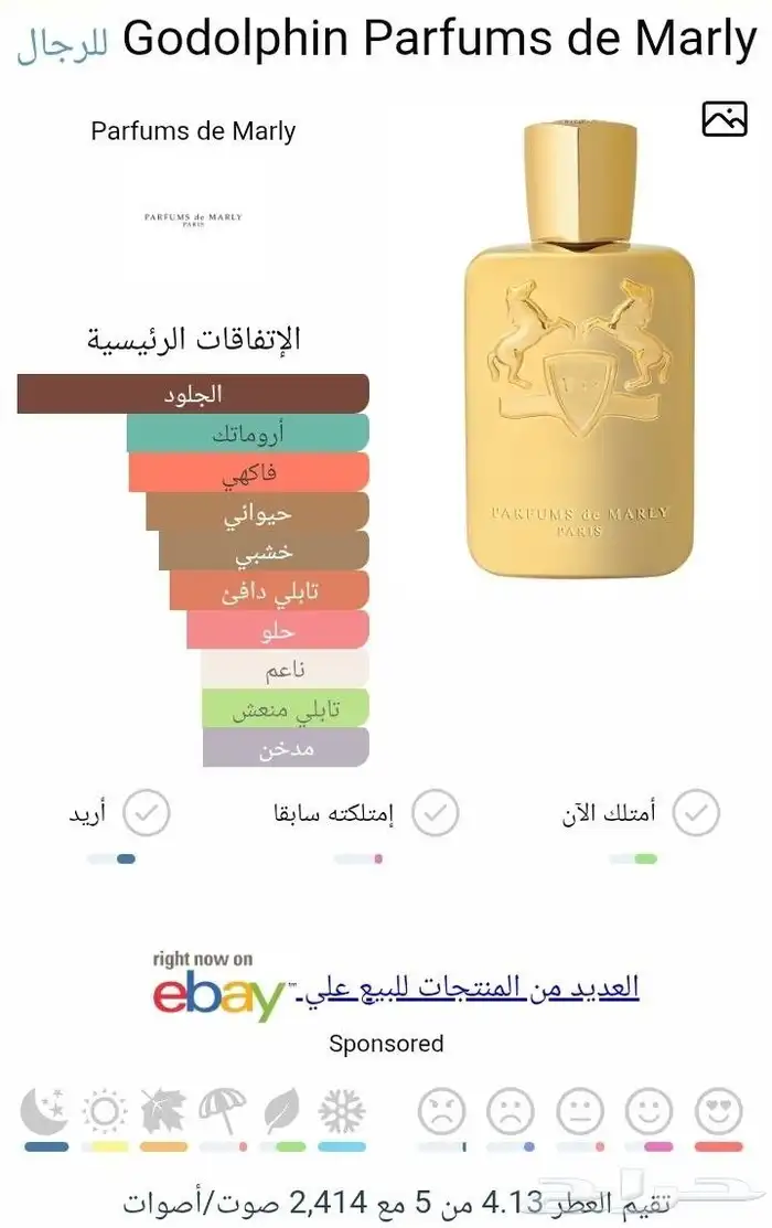 عطر قودولفين من دي مارلي 1