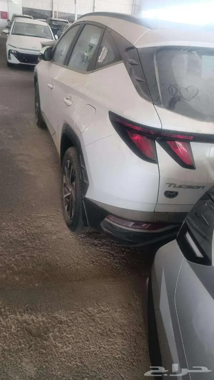 هونداي توسان 2024 سمارت دبل بطاقة جمركية ابيض 2