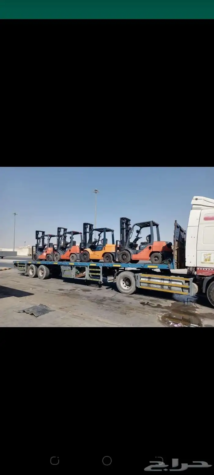 رافعات شوكيه فركلفت للايجار تاجير المعدات الثقيله 2
