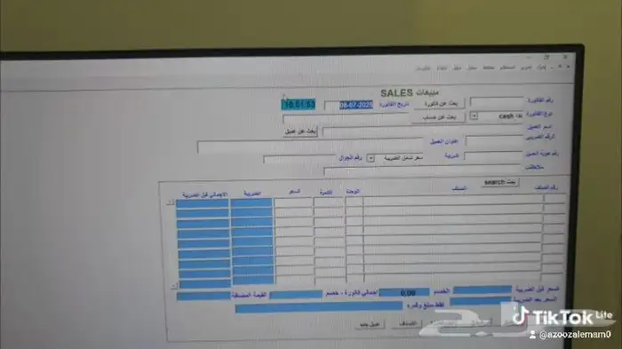 برنامج محاسبة كاشير فواتير بالباركوود سهل بسيط جدا. 5