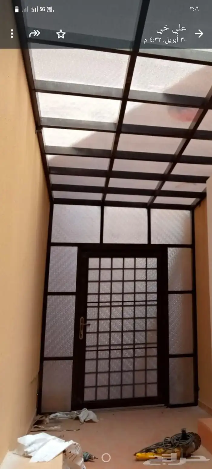 حداد مضلات وسواتر وبرجولات 5